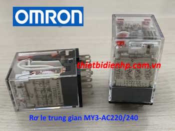 Rơ le trung gian MY3-AC220/240 Omron