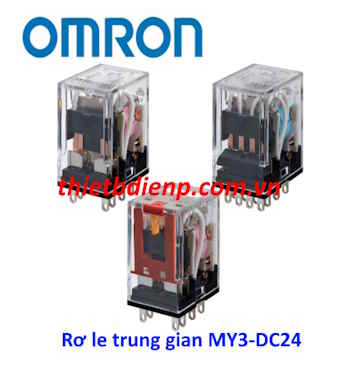 Rơ le trung gian MY3-DC24 Omron