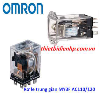 Rơ le trung gian MY3F AC110/120 Omron