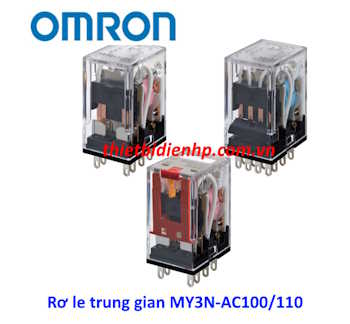 Rơ le trung gian MY3N-AC100/110 Omron