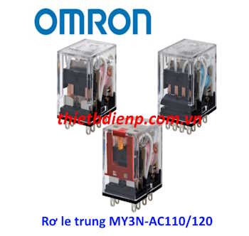 Rơ le trung gian MY3N-AC110/120 Omron