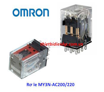 Rơ le trung gian MY3N-AC200/220 Omron