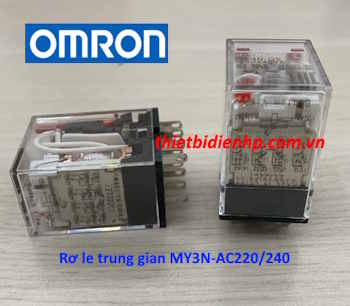 Rơ le trung gian MY3N-AC220/240 Omron