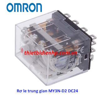 Rơ le trung gian MY3N-D2 DC24 Omron