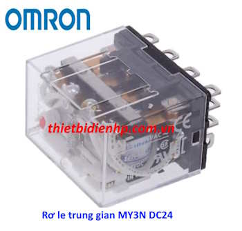 Rơ le trung gian MY3N DC24 Omron