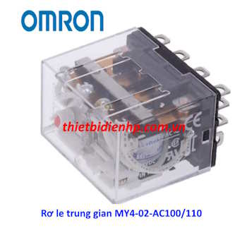 Rơ le trung gian MY4-02-AC100/110 Omron