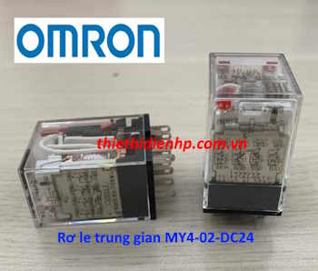 Rơ le trung gian MY4-02-DC24 Omron