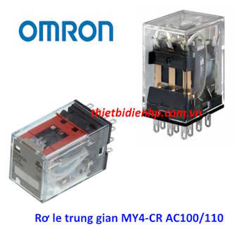 Rơ le trung gian MY4-CR AC100/110 Omron