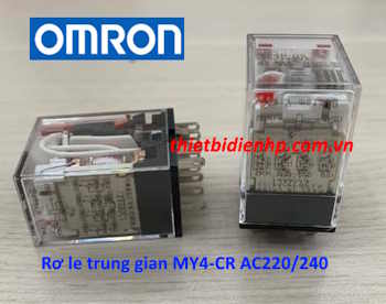 Rơ le trung gian MY4-CR AC220/240 Omron