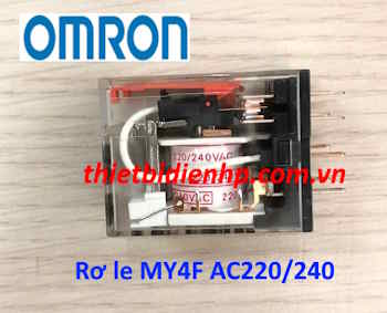 Rơ le trung gian MY4F AC220/240 Omron