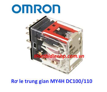 Rơ le trung gian MY4H DC100/110 Omron