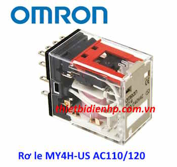 Rơ le trung gian MY4H-US AC110/120 Omron