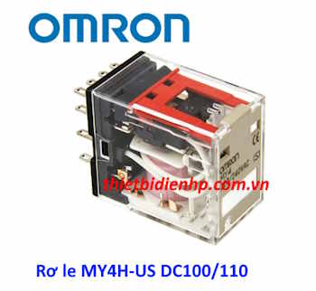 Rơ le trung gian MY4H-US DC100/110 Omron