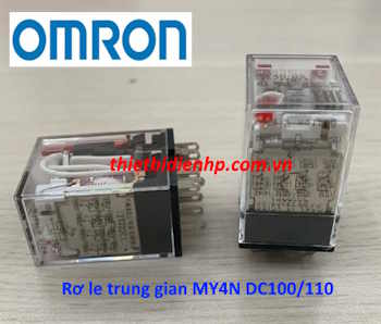 Rơ le trung gian MY4N DC100/110 Omron
