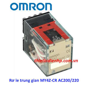 Rơ le trung gian MY4Z-CR AC200/220 Omron