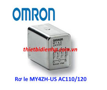 Rơ le trung gian MY4ZH-US AC110/120 Omron