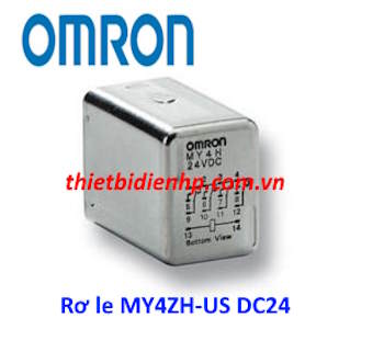 Rơ le trung gian MY4ZH-US DC24 Omron