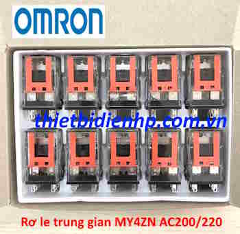 Rơ le trung gian MY4ZN AC200/220 Omron