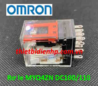 Rơ le trung gian MY4ZN DC100/110 Omron