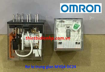 Rơ le trung gian MYQ4-DC24 Omron
