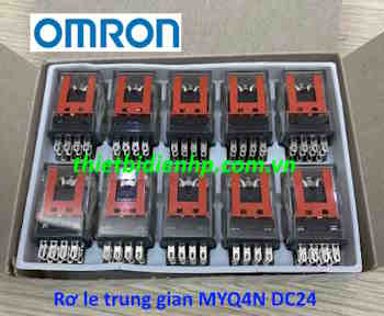Rơ le trung gian MYQ4N DC24 Omron