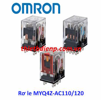 Rơ le trung gian MYQ4Z-AC110/120 Omron