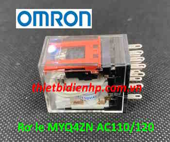 Rơ le trung gian MYQ4ZN AC110/120 Omron