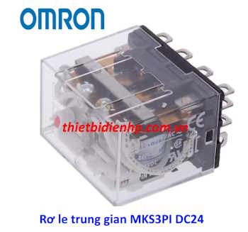 Rơ le trung gian MKS3PI DC24 Omron