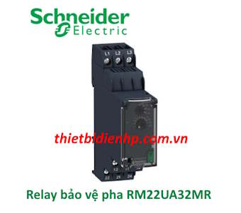 Relay bảo vệ pha 1P RM22UA32MR Schneider 24-240V