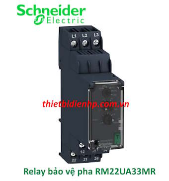 Relay bảo vệ pha 1P RM22UA33MR Schneider 24-240V