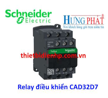 Relay điều khiển CAD32D7 Schneider