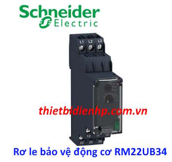 Rơ le bảo vệ động cơ RM22UB34 Schneider