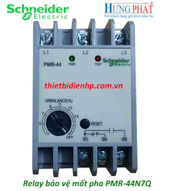 Rơ le bảo vệ mất pha PMR-44N7Q Schneider  340-480V