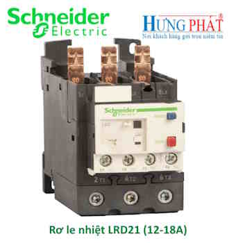 Rơ le nhiệt LRD21 Schneider (12-18A)