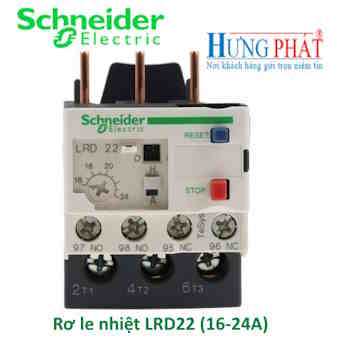 Rơ le nhiệt LRD22 Schneider (16-24A)