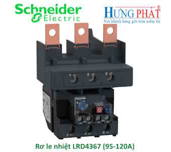 Rơ le nhiệt LRD4367 Schneider (95-120A)