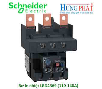 Rơ le nhiệt LRD4369 Schneider (110-140A)