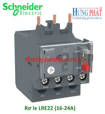 Rơ le nhiệt LRE22 Schneider (16-24A)