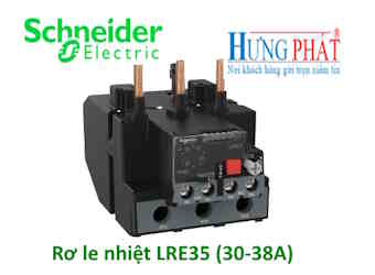 Rơ le nhiệt LRE35 Schneider (30-38A)
