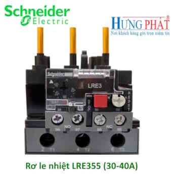 Rơ le nhiệt LRE355 Schneider (30-40A)