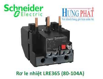 Rơ le nhiệt LRE365 Schneider (80-104A)