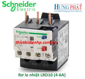 Rơ le nhiệt LRD10 Schneider (4-6A)