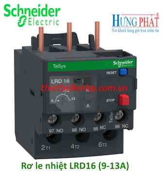 Rơ le nhiệt LRD16 Schneider  (9-13A)