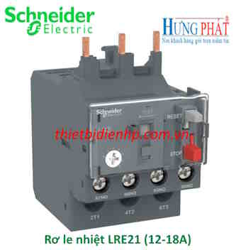 Rơ le nhiệt LRE21 Schneider(12-18A)