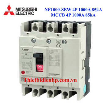 MCCB 4P 1000A 85kA - Aptomat Mitsubishi NF1000 SEW 4P 1000A 85kA